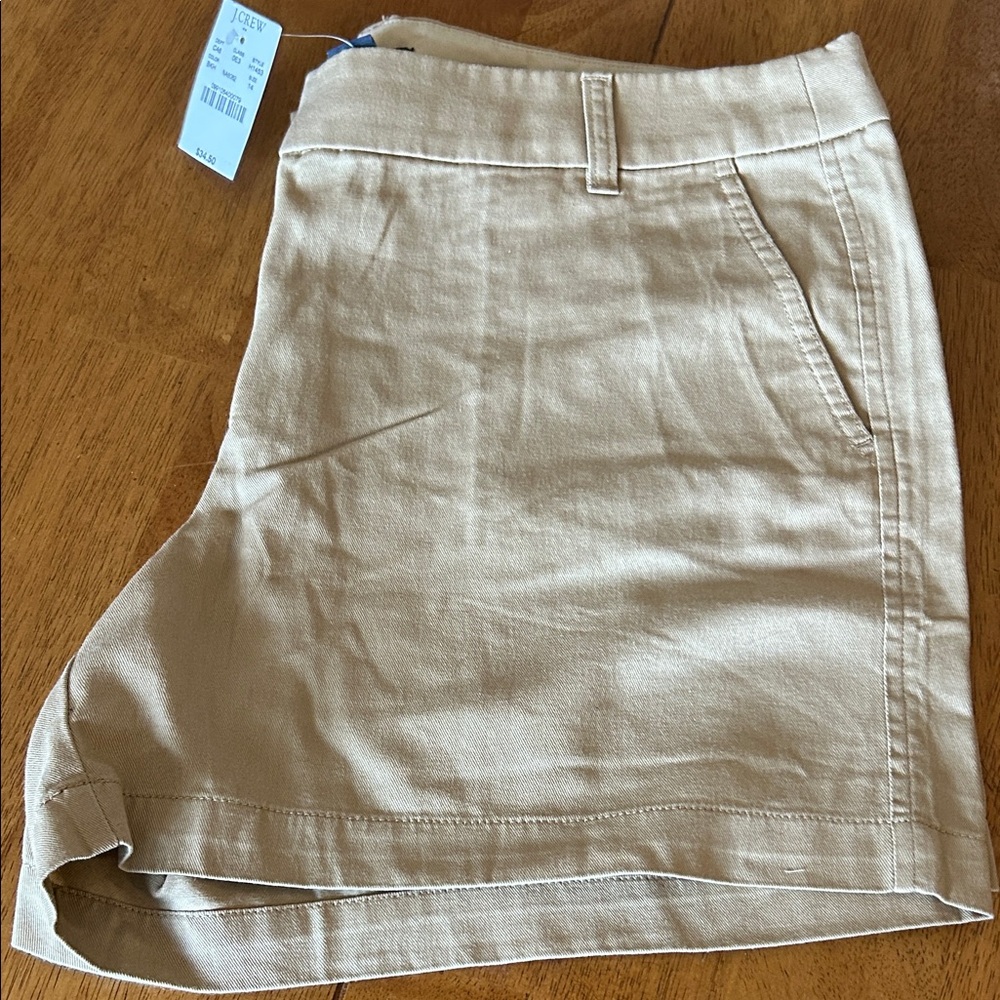 NWT JCrew khaki Shorts